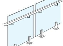 Front Mount SS Hand Rails