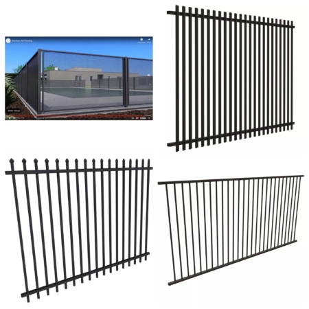 Aluminium Pool, Garden, Premium Perf & Steel Security Fencing