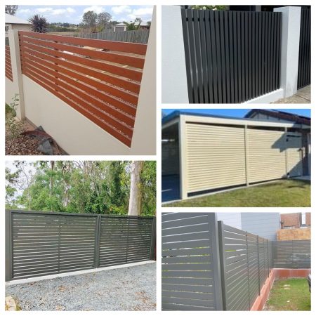 Fixed Slats, Battens & Louvre Systems - Screens, Equipment Enclosures, Hinged Gates, Sliding Gates Posts & Accessories